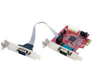 Startech.com Tarjeta PCI Express Nativo de Perfil Bajo de 2 Puertos Serie RS232 con UART 16950 (PEX2S952LP)